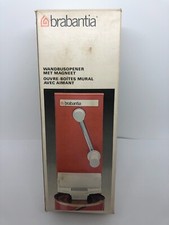 70er Jahre Brabantia Wand Dosenöffner Orange Kurbel Hand Konservenöffner NEU
