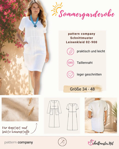 Schnittmuster sommerkleid - schnittmuster,
