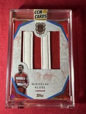 Miroslav Klose 6/6 - PATCH Rückennummer 11 - Topps FC Bayern München 125 Jahre