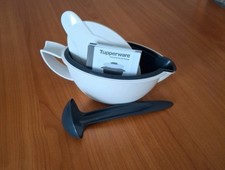 Tupperware Sauciere Thermo Duo - neu -  Saucen Gießer 550ml 3-Teilig Creme Blau