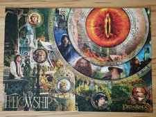 1000 Teile Puzzle: "Lord of the Rings / Herr der Ringe: The Fellowship"