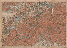 Karte Schweiz Suisse Schweiz