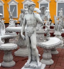 Steinfigur "David" Steinguss