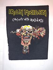 Iron Maiden Madness Backpatch Rückenaufnäher Siebdruck Vintage Kutte