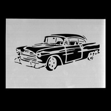 Schablone  Wände Airbrush