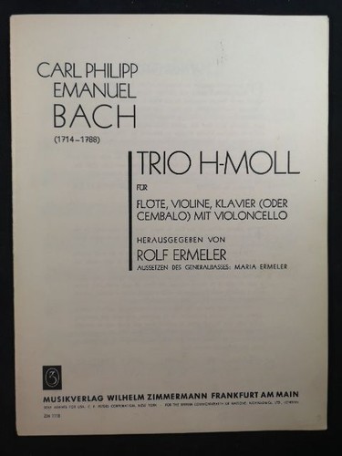 Trio moll für - trio, flöte