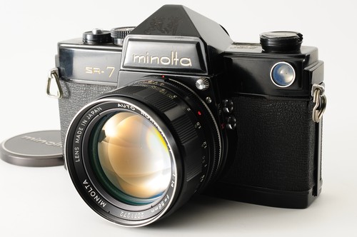 Minolta schwarz slr - minolta, sr-7
