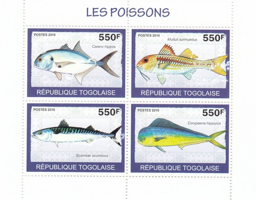 4165 togo bogen mnh fauna - **,