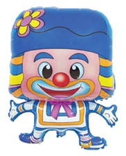 Folienballon Clown Helium