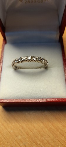 Memoryring weißgold 24 - memoryring, weißgold,