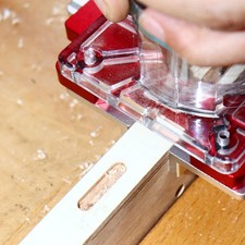 Frässchablone mit skala zum - mit,