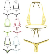 Damen triangel bikini - damen,