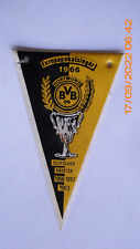 Fussball NESCAFE WIMPEL EUROPA-POKAL 1966 BVB 09 BORUSSIA DORTMUND WERBEMATERIAL