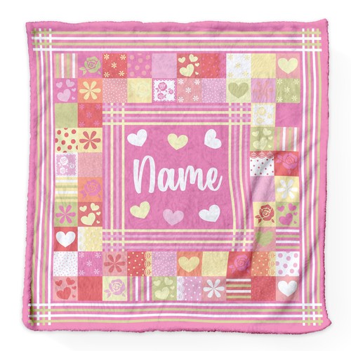 Rosa patchwork - rosa,
