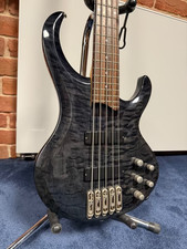 Ibanez BTB405QM - 5-Saiter-Bass: Bartolini, Aktiv mit TMB, 35", Wolkenahorn