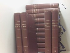 Goethes Werke (14 Bände): Hamburger Ausgabe in 14 Bänden herausgegeben von Erich