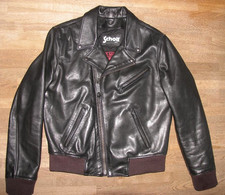 Schott lederjacke - -,