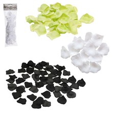 100 Stück Set künstliche Rosenblütenblätter Rosenblätter Streu Deko Kunstblume