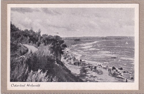 Ansichtskarte ostseebad - ansichtskarte,
