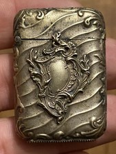 Pyrogen Eiskratzer Dose Streichholzschachtel Frankreich Um 1900 Antik Metall