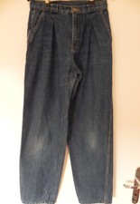 **Damenjeans, Jeans,  Hose, Gr. 38 mit Bundfalten -Gino Jeans- Vintage**