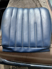 Bezug Sitzfläche vorne M-B Tex Kunstleder blau Mercedes-Benz W123 W 123