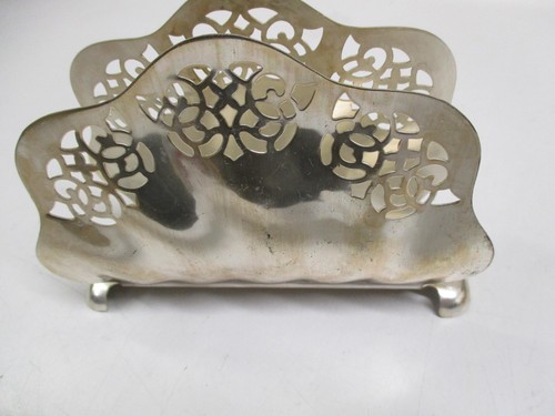 Versilberter serviettenhalter - versilberter,