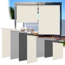Senkrechtmarkise Balkonmarkise Balkon für Pergola Außenrollo Sonnenschutz Rollo