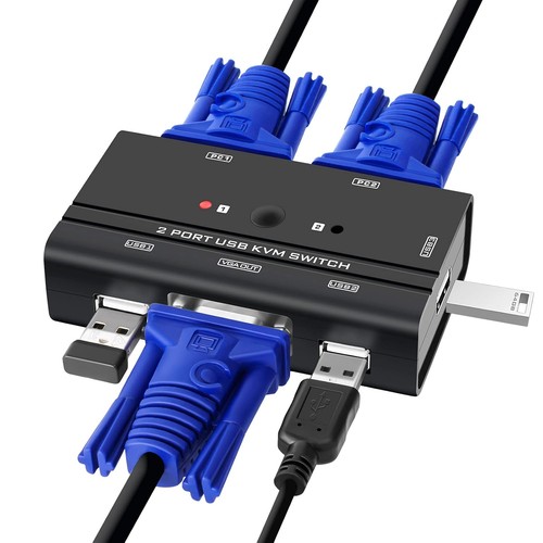Tcnewcl port kvm switch vga - port,