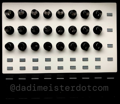 Akai midimix overlay - midimix, schablone