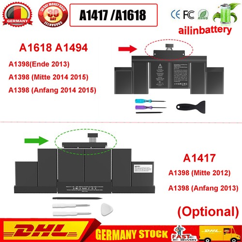 A1618 a1417 akku - akku, für