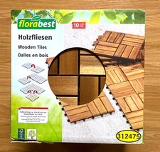 Holzfliesen - 1m²,
