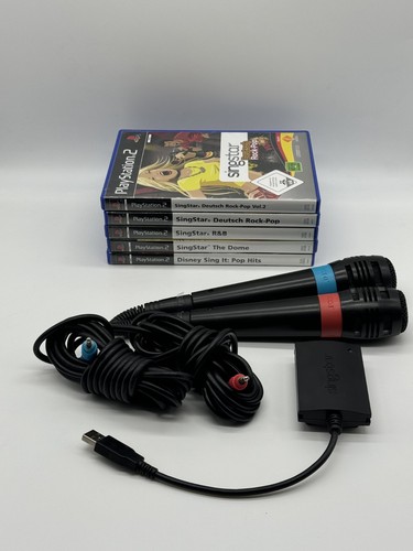 Singstar ps2 paket 5x - ps2,