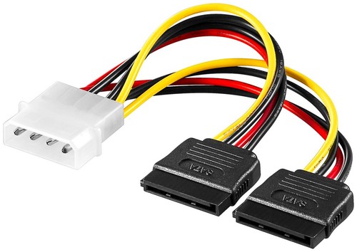 Sata stromkabel adapter - sata,