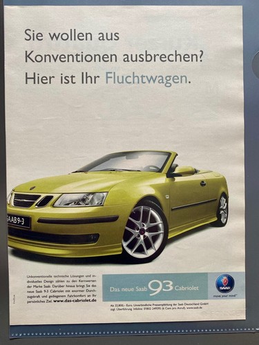 2004 das neue saab - saab, 9-3