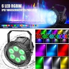 Wasserdicht IP65 120W 6 LED Par Strahler DMX DJ Party Outdoor Effekt Bühnenlicht