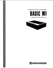 Bedienungsanleitung-Operating Instructions für Kenwood Basic M1 