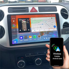 2+64GB 4 Kern Android 13 Für VW Tiguan 5N 2007-2016 Autoradio GPS NAVI Carplay