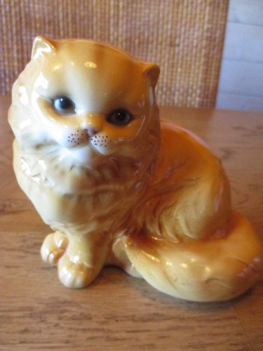 Goebel katze porzellanfigur - goebel,