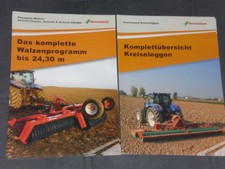 KVERNELAND Kreiseleggen, gezogene Walzen Prospekte von 2016 und 2017 ( 25556 )