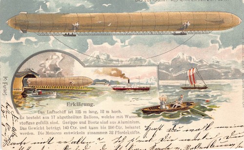 Postkarte see hafen - postkarte,