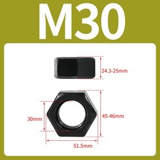 M2 bis M30 Sechskantmuttern