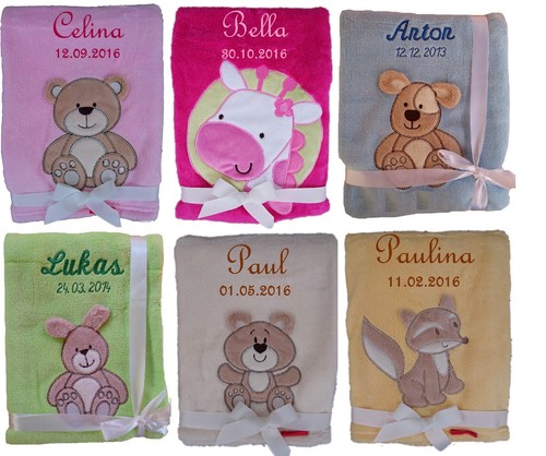 Kuschlige babydecke flauschig - kuschlige,
