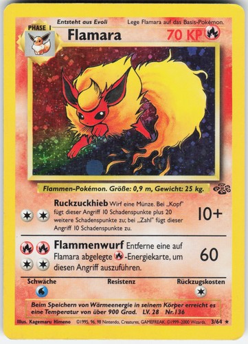 Pokemon flamara dschungel - pokemon,