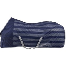 BUSSE navy(silber) 95 Transport-Fliegendecke Stripe Fliegendecke