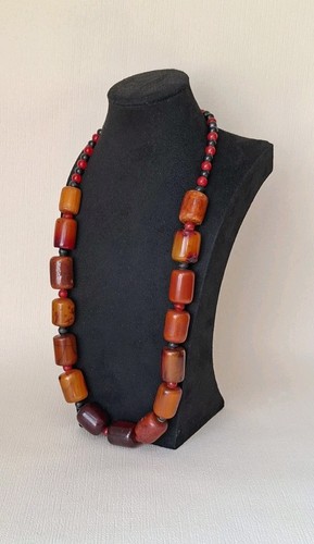 Vintage cherry amber - cherry, bakelit
