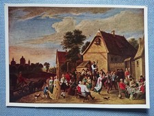 Ansichtskarte Postkarte AK David Teniers d. J. Flämische Kirmes Seemann Leipzig