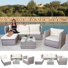 Poly-Rattan-Garnitur Brescia