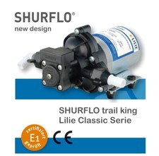 WOHNMOBIL PUMPE SHURflo TRAIL-KING 7 ltr. 1,4 bar 12 V Lilie Classic LS204
