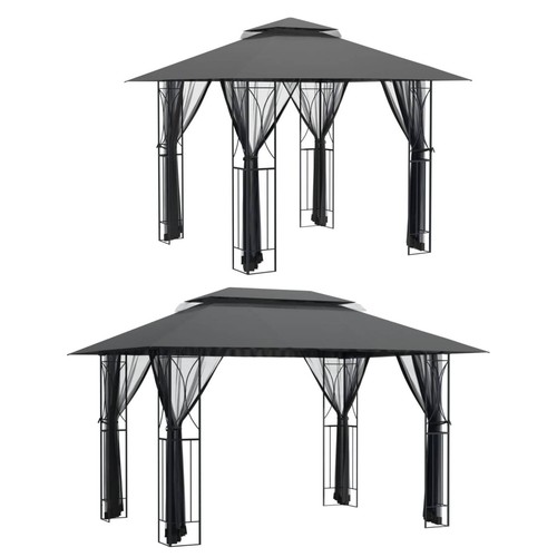 3x3m 4x3m pavillon mit - 4x3m,